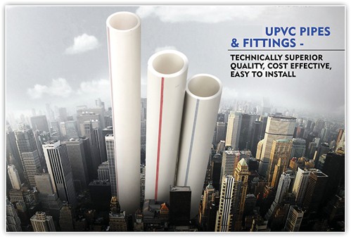 UPVC and MS pipes